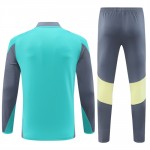 Ajax Sweatshirt Za Trening Četvrt-Zip 2024-25 Zelena